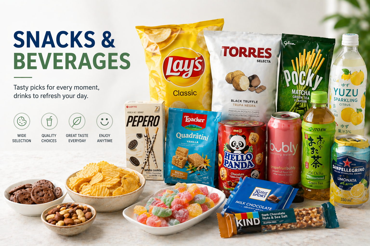Snacks & Beverages