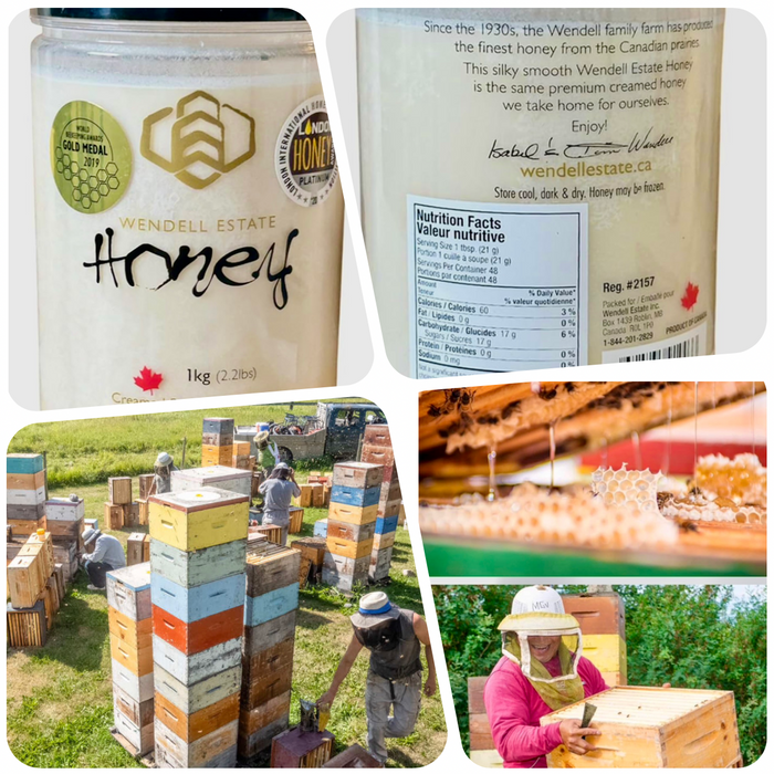 Wendell Estate Canadian Pure Honey (500g / 1000g)