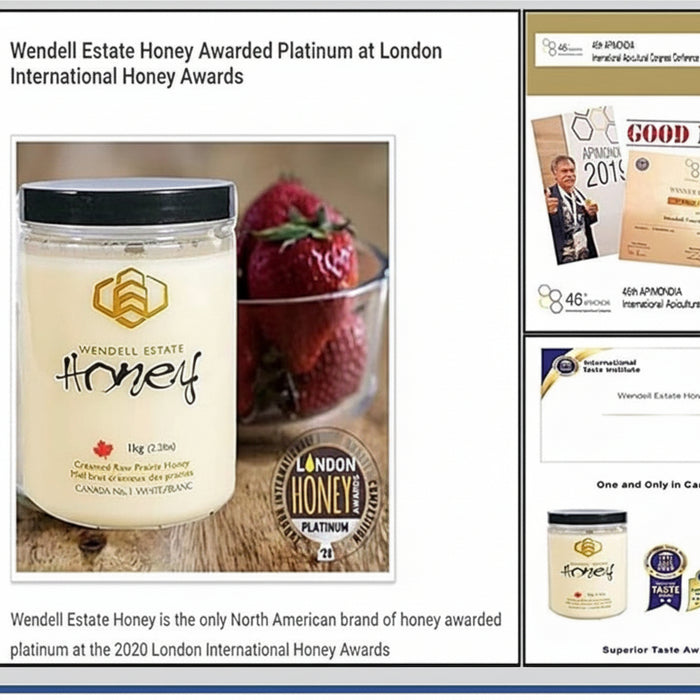 Wendell Estate Canadian Pure Honey (500g / 1000g)