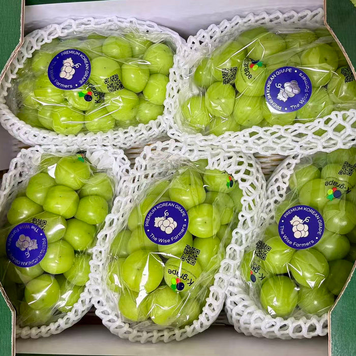 Premium Korean Shine Grapes (1Kg)