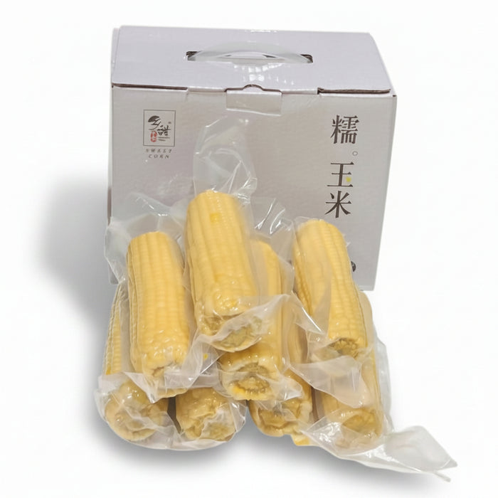 Premium Glutinous Corn Selection – Yellow, Black & White Waxy Corn