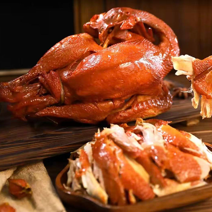 Goubangzi Smoked Chicken. Ready to eat anytime.