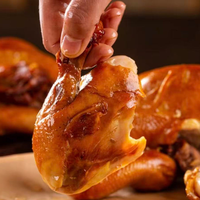 Goubangzi Smoked Chicken. Ready to eat anytime.