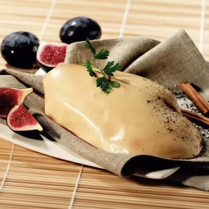 Rougié Duck Foie Gras – Grade 1 Whole Lobe & Ready-to-Cook Slices