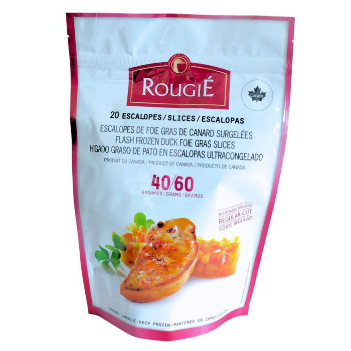 Rougié Duck Foie Gras – Grade 1 Whole Lobe & Ready-to-Cook Slices