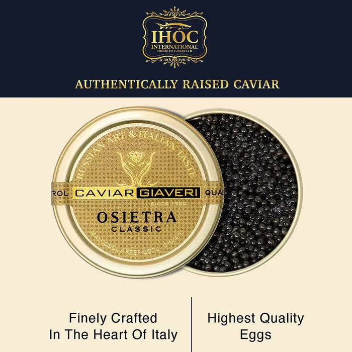 Coastal Bay Caviar – Premium Osietra & Kaluga Selection (30g / 100g)
