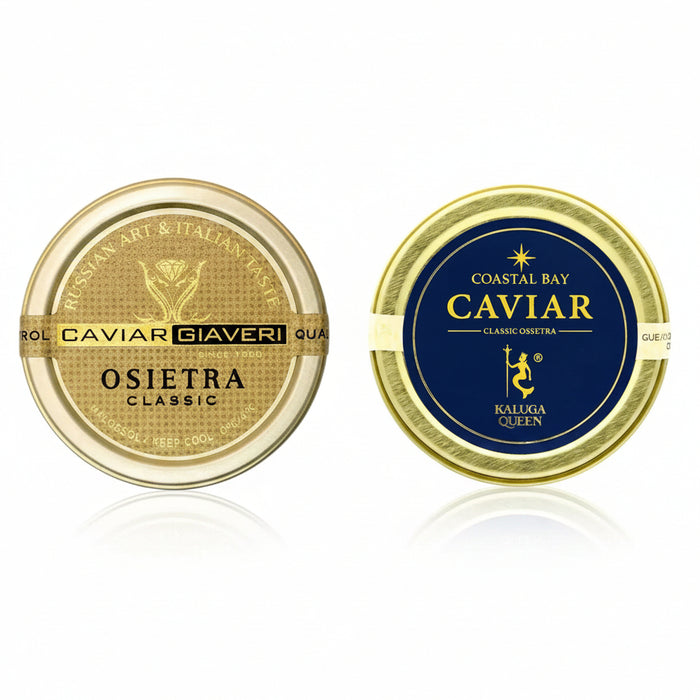 Coastal Bay Caviar – Premium Osietra & Kaluga Selection (30g / 100g)