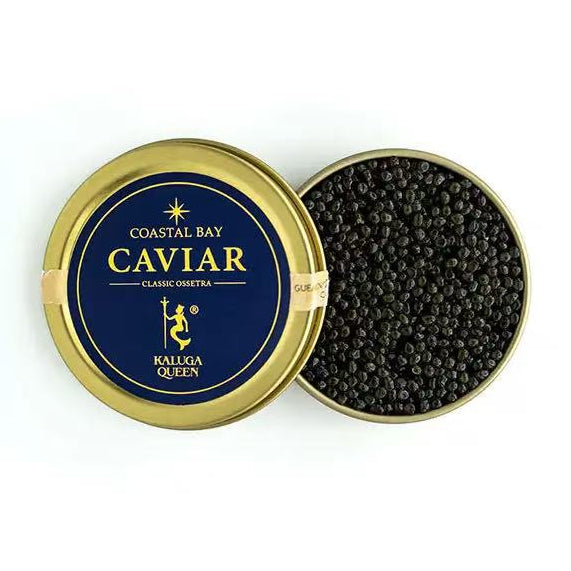 Coastal Bay Caviar – Premium Osietra & Kaluga Selection (30g / 100g)