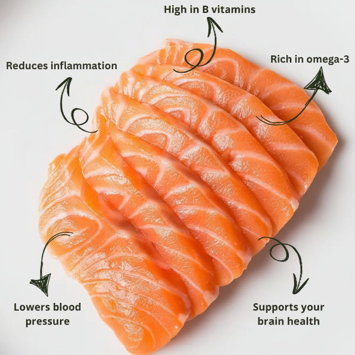 Verlasso® Premium Atlantic Salmon – Individually Vacuum Packed (227g per)