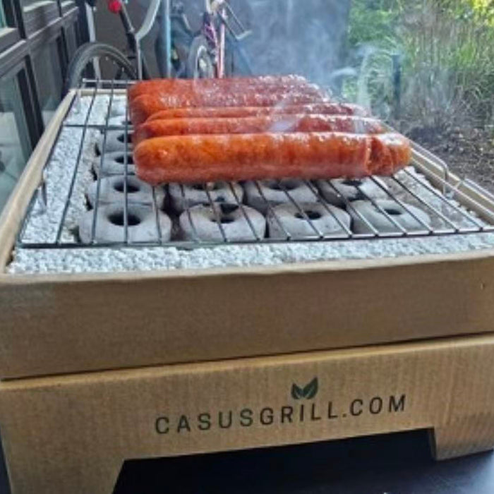 Eco-Friendly Disposable BBQ Grill – 4 Pack Camping Set