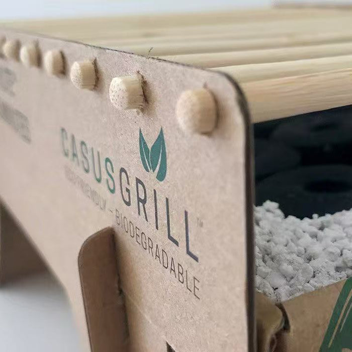 Eco-Friendly Disposable BBQ Grill – 4 Pack Camping Set