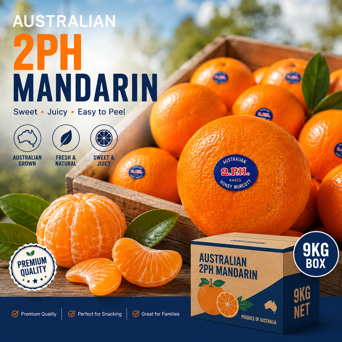 Premium Australian Mandarins — Fresh, Juicy & Naturally Sweet!
