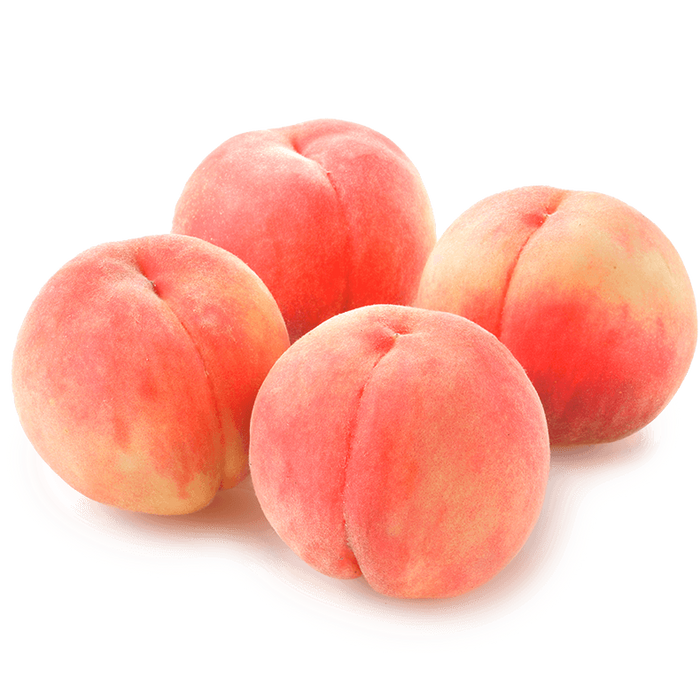 BC Okanagan Local White / Yellow Peaches. Freshly Grown in British Columbia (5/6/7ct/Box)
