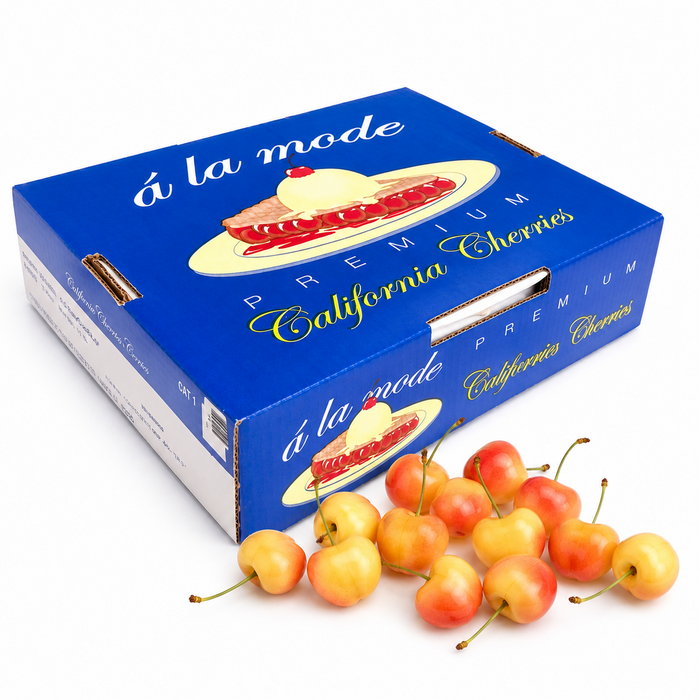 California Rainier Fresh Cherries (9.5R)🍒✨ 1Kg/5Kg