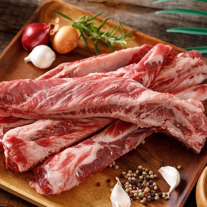 Frozen Grass-Fed Finger Beef Short Ribs/Meat , 2Kg (4.4 lbs)/Bag