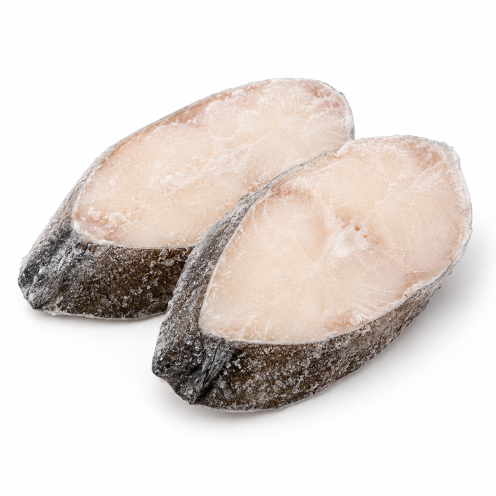 Wild Canadian Frozen Black Cod Steak (Sablefish) – Premium Buttery Ocean Fish 3/4