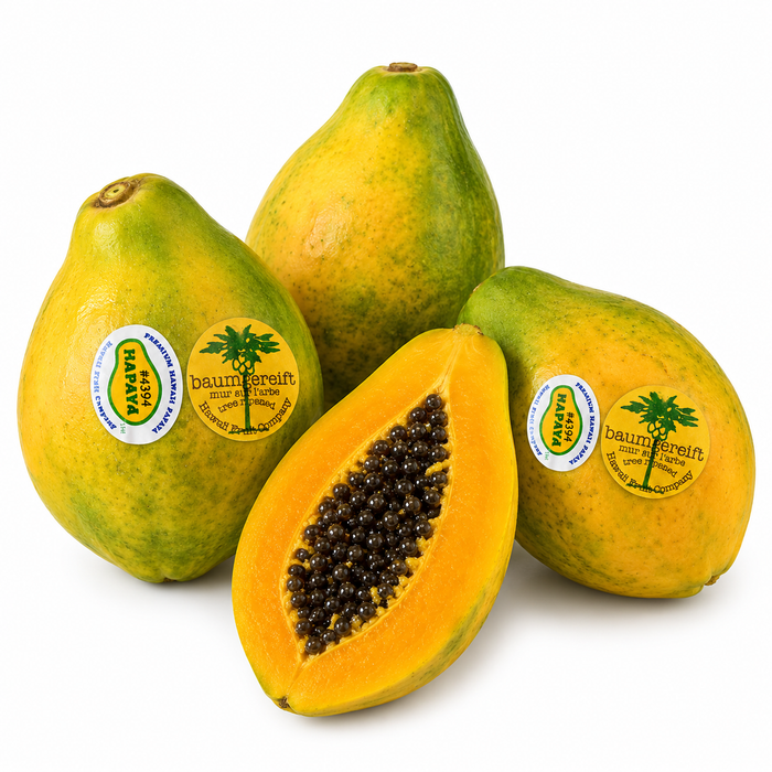 Tree-Ripened Premium  HAWAII Papaya – Air-Flown Fresh  (10 lbs)