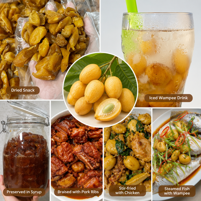 🇨🇳 Premium Chicken Heart Wampee (Huangpi) | Sweet & Juicy Summer Fruit