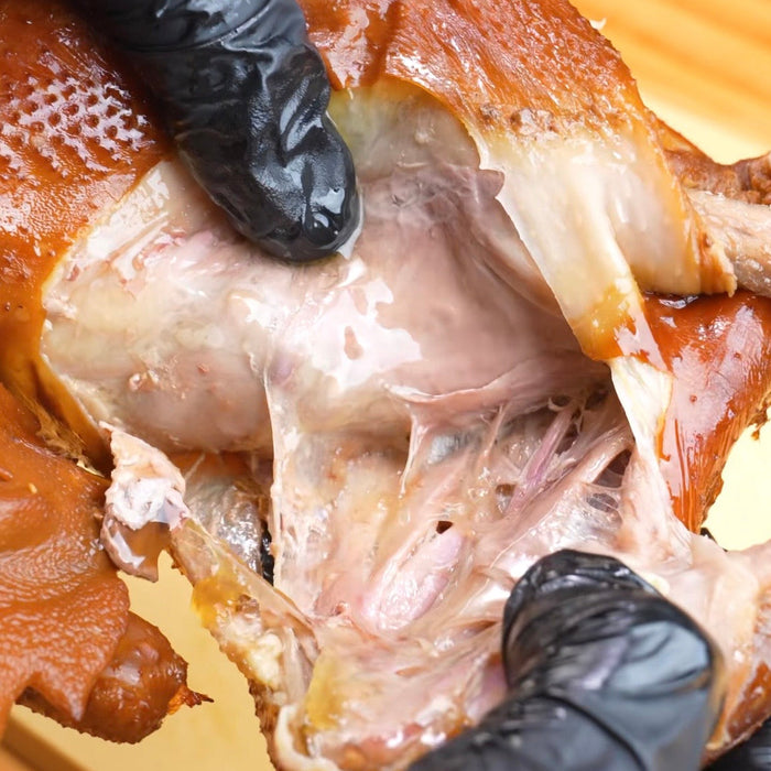 Goubangzi Smoked Chicken. Ready to eat anytime.