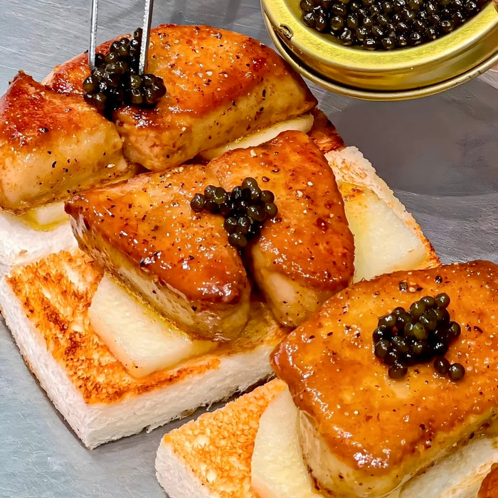 Rougié Duck Foie Gras – Grade 1 Whole Lobe & Ready-to-Cook Slices
