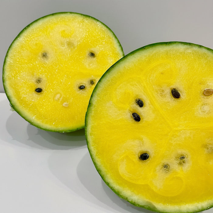 Taiwan Premium Yellow Flesh Mini Watermelon 🍉  4ct / Box ✨