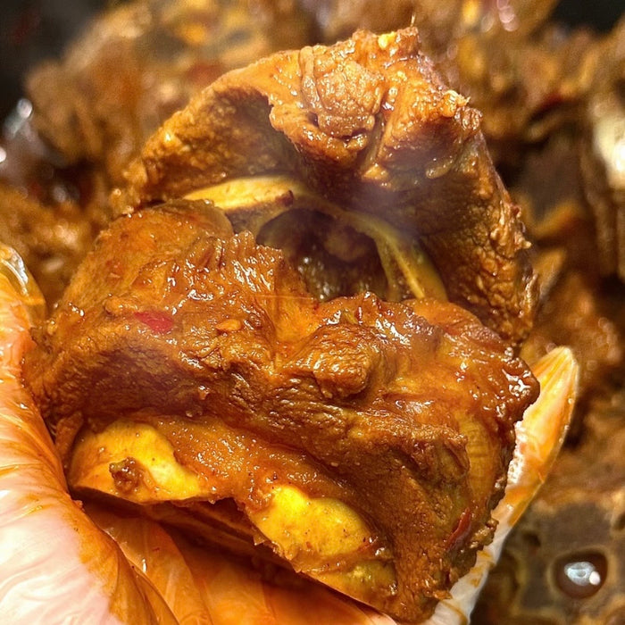 Frozen Meaty Lamb Lion Bone Spine (Yang Xie Zi) – Rich Flavor, Tender Meat & Bone Marrow Delight