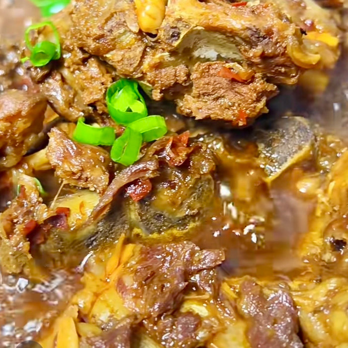 Frozen Meaty Lamb Lion Bone Spine (Yang Xie Zi) – Rich Flavor, Tender Meat & Bone Marrow Delight