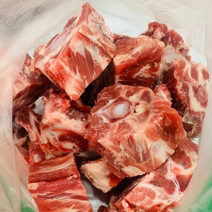 Frozen Meaty Lamb Lion Bone Spine (Yang Xie Zi) – Rich Flavor, Tender Meat & Bone Marrow Delight