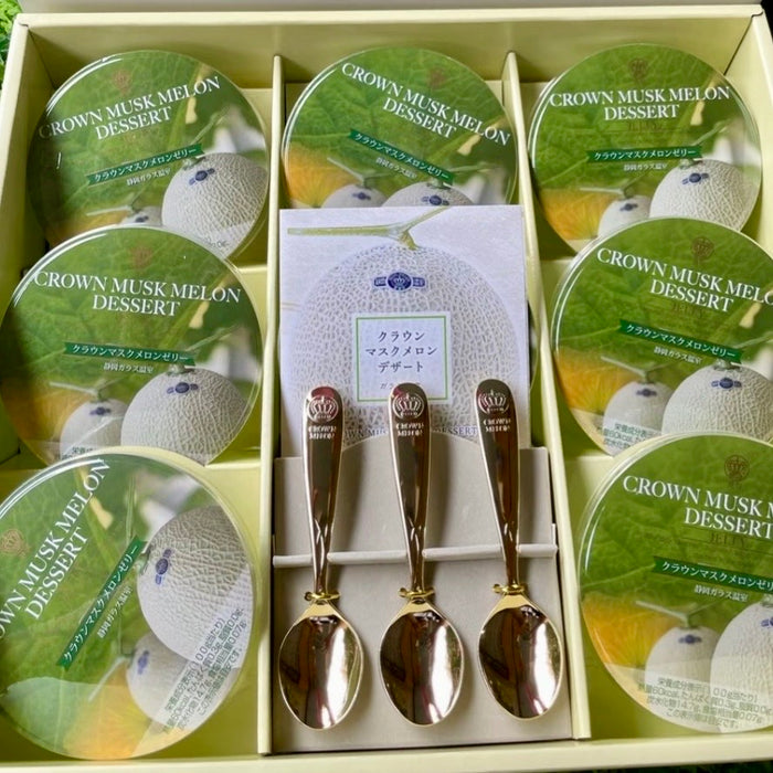 🇯🇵 Japanese Shizuoka Crown Melon Jelly (with spoon)(BBD:2026.11.30)