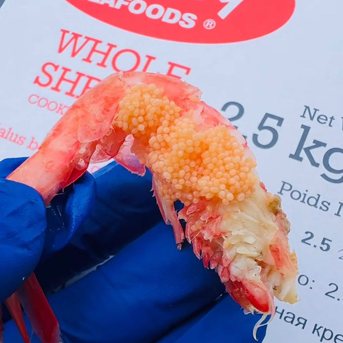 Mersey Wild Canadian Arctic Sweet Shrimp – Cooked & Frozen
