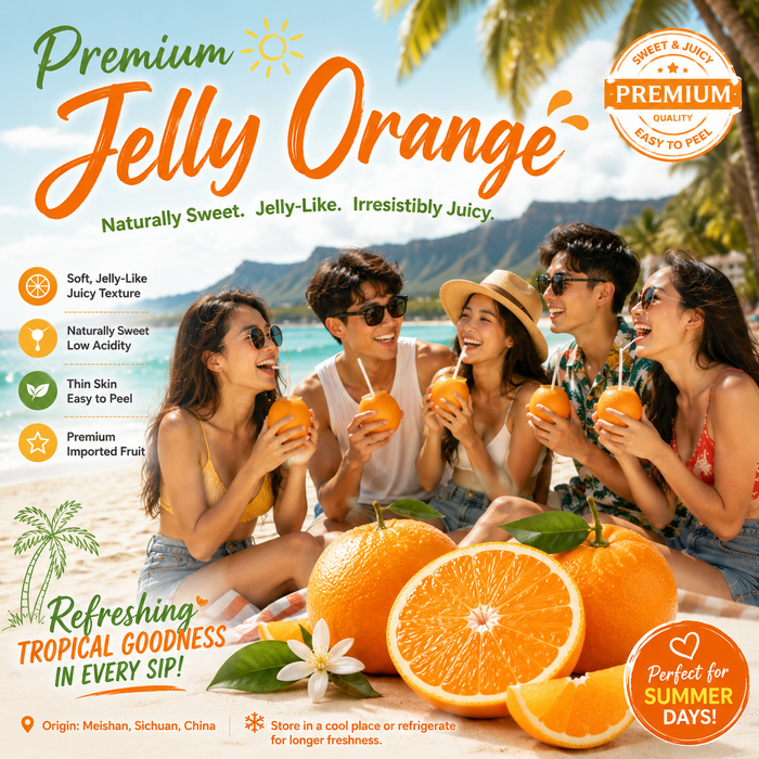 Premium Jelly Orange – Naturally Sweet, Juicy & Easy to Peel