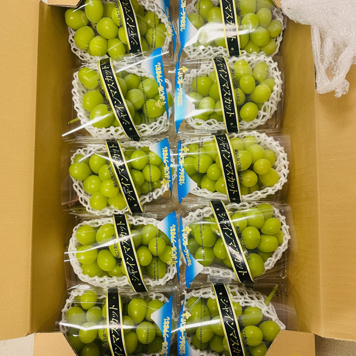 Japanese Premium Shine Muscat Grapes 🍇🇯🇵 3Kg & 10x350g