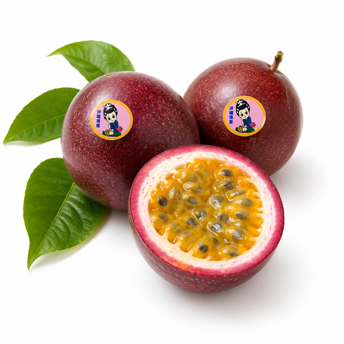 🇯🇵 Okinawan Purple Passion Fruit 沖縄県産パッションフルーツ  1Kg/Box