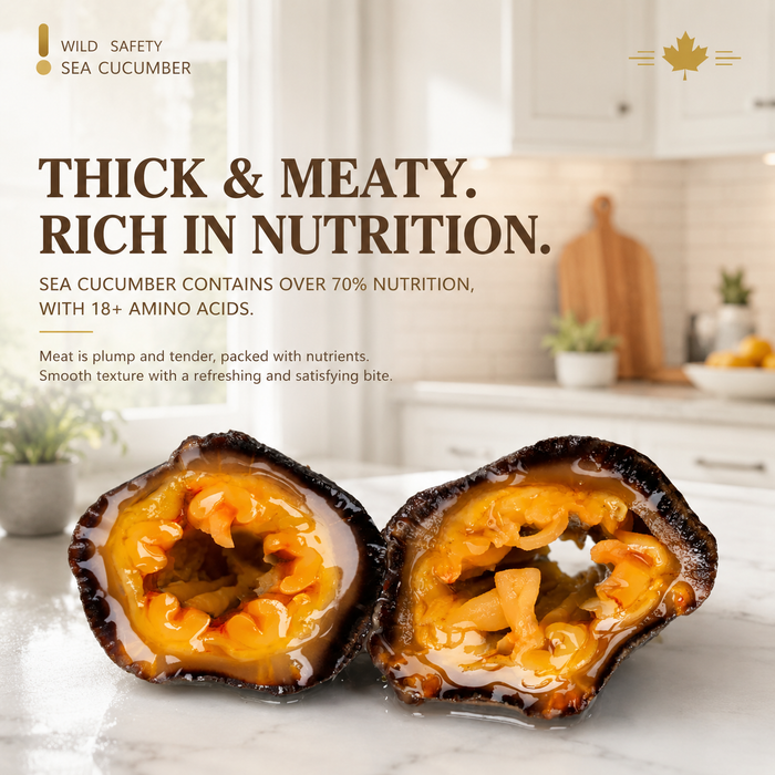 Canadian Arctic Sea Cucumber – Premium Wild Nutrition from the Deep North 🇨🇦❄️