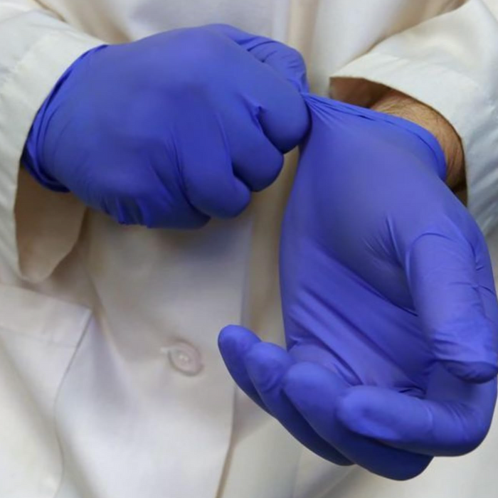 SONIC® Nitrile Examination Blue Gloves – Powder-Free, Latex-Free. 300/Box