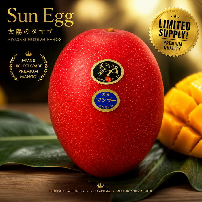☀️ The Legendary “Sun Egg-太阳のタマゴ” Mango from Japan