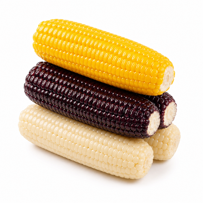 Premium Glutinous Corn Selection – Yellow, Black & White Waxy Corn