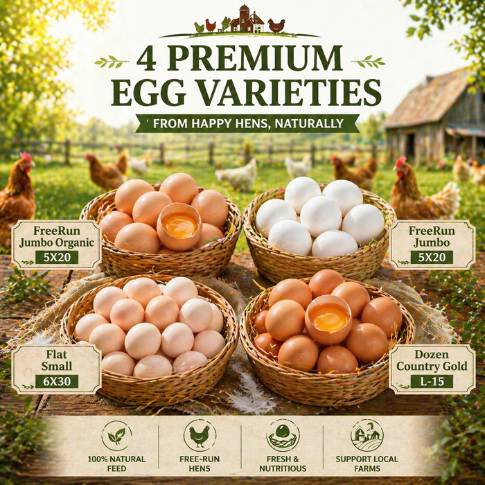 Canadian Local Farm Free Range Egg