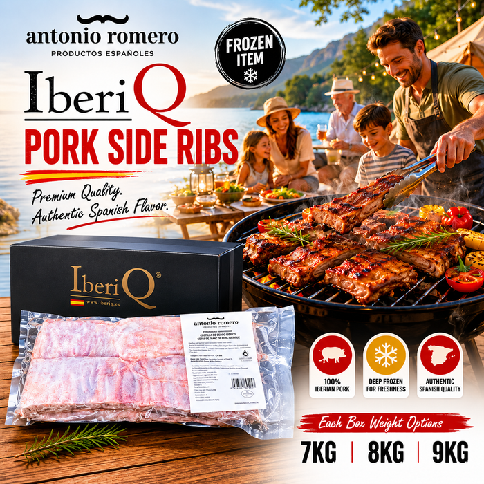 Antonio Romero Iberian Pork Side Ribs 7/8/9Kg/Box