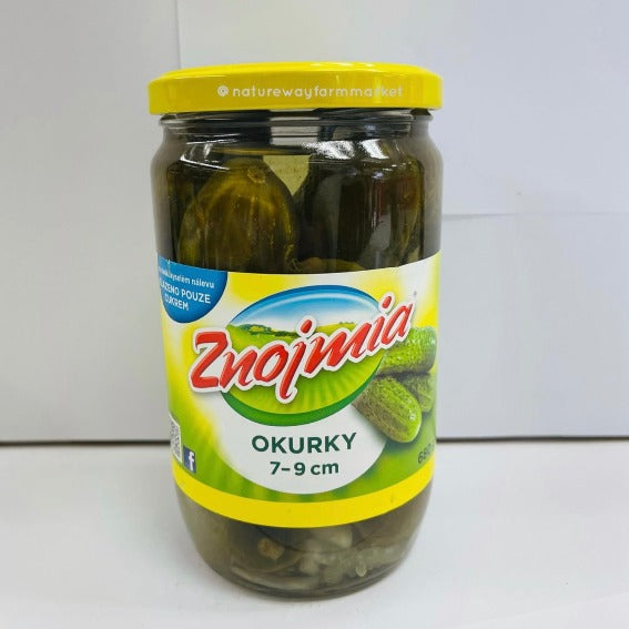 CZ_ Uhorky Znojmia Okurky 7-9cm Pickled Cuke  8X680g (no Shipping, Deliver and pick up available)